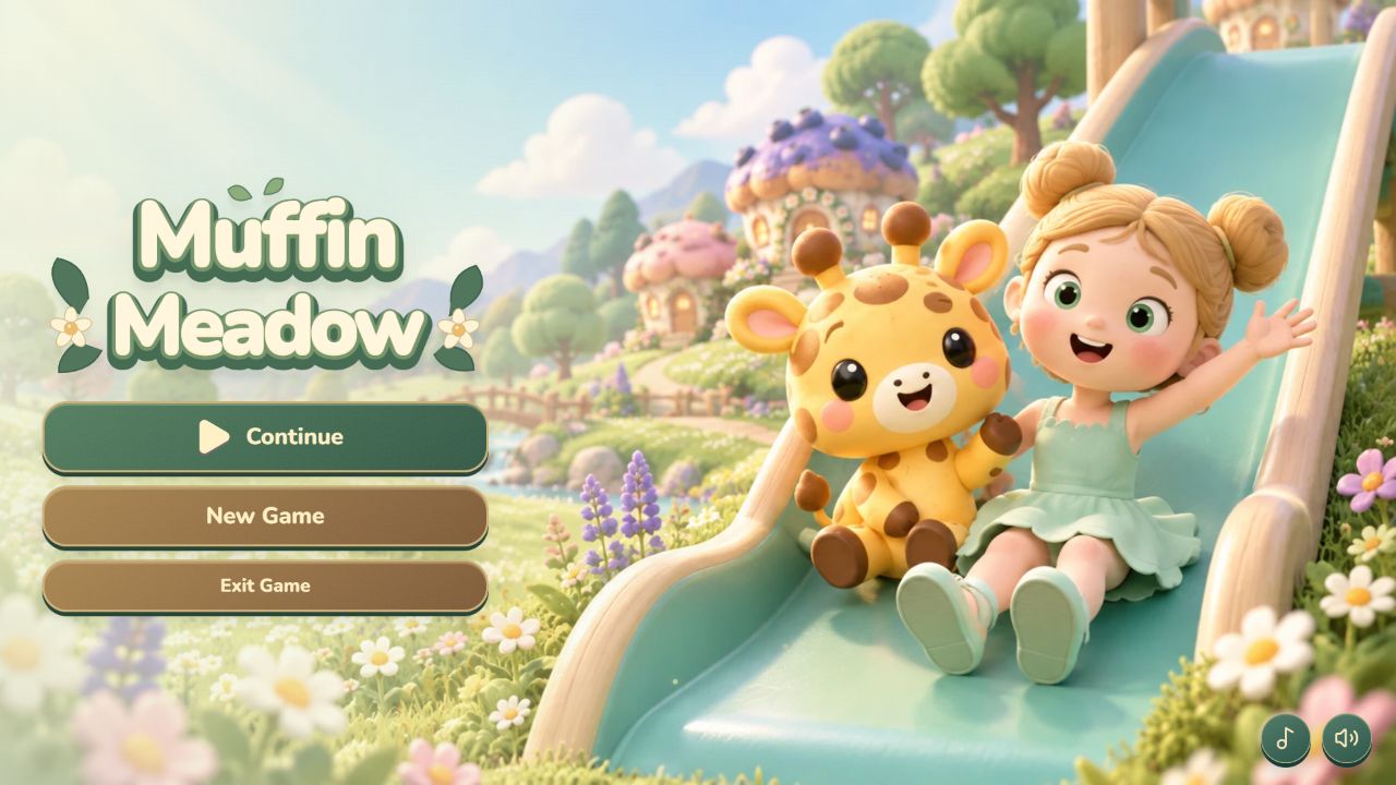 Muffin Meadow title art