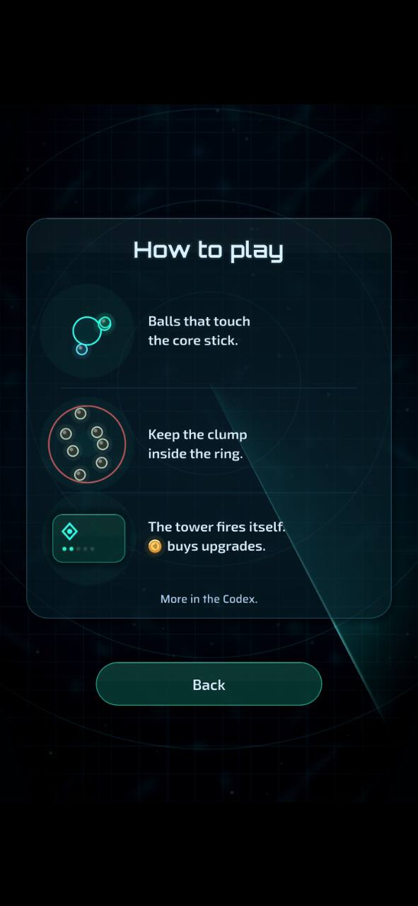 Guide to automatic tower fire, enemies sticking to the core and the containment ring